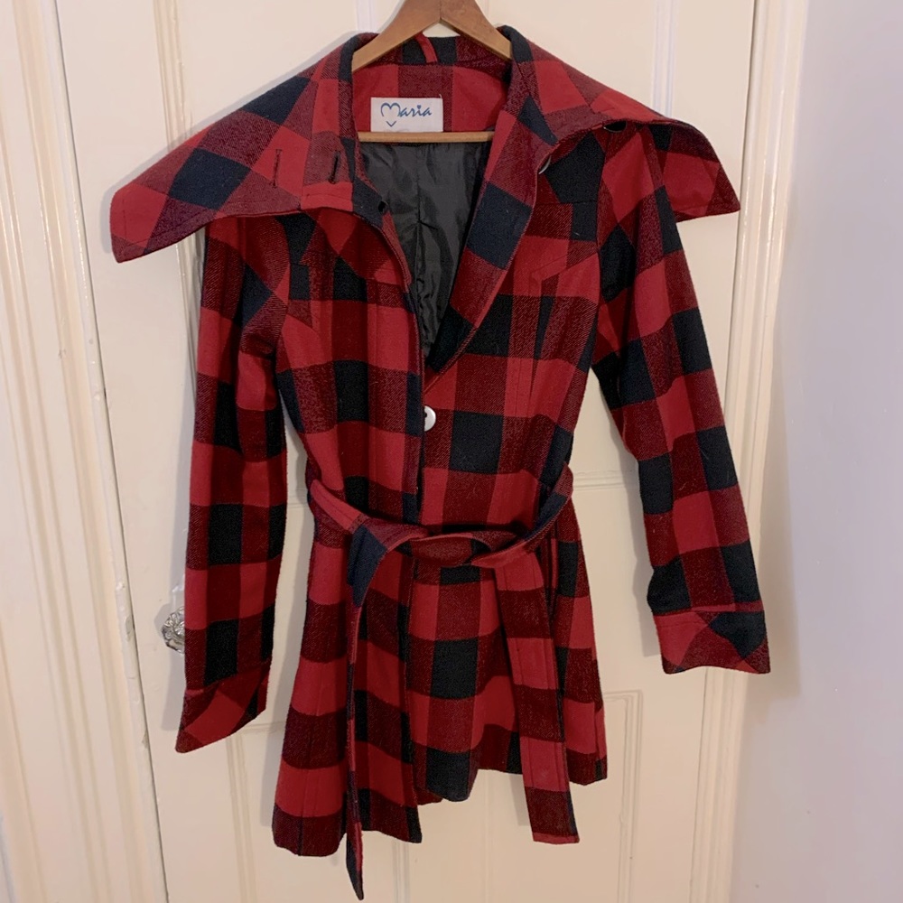Cute plaid jacket